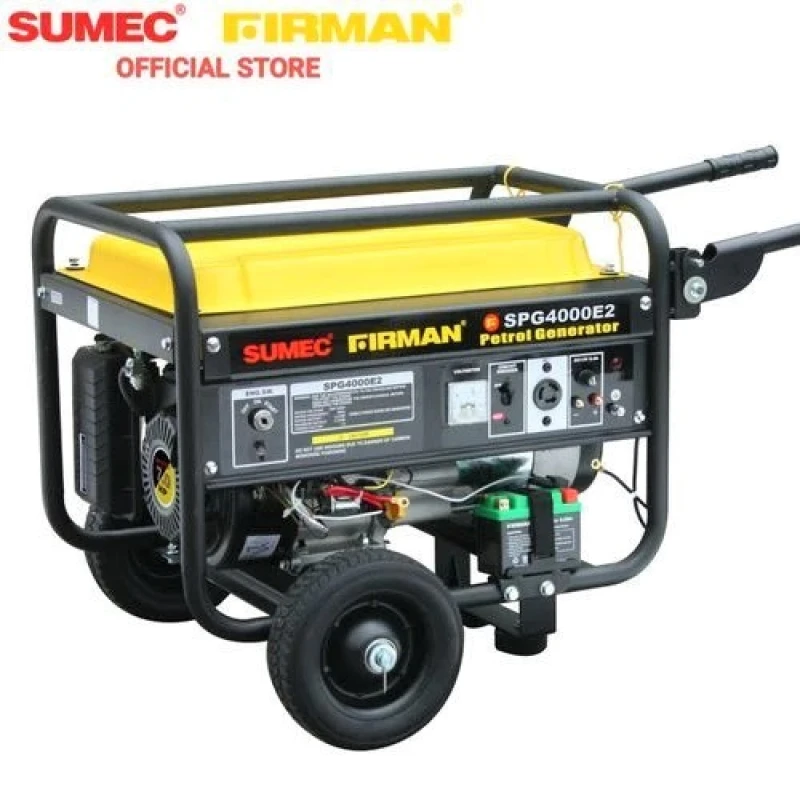 Firman 4KVA 100% Copper Key Starter Generator | SPG-4000E2