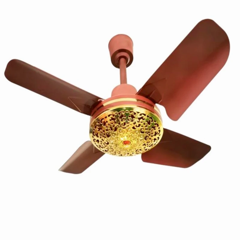 Bianco Power 25'' Ceiling Fan With Four Blade - Brown
