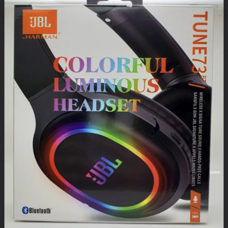 JBL TUNE 73BT COLORFUL LUMINOUS HEADSET